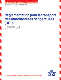 COMMANDEZ VOTRE  DGR IATA 2027 - 68ème Edition 