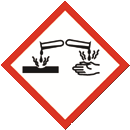 PICTOGRAMME MATIERE CORROSIVE
